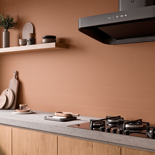 Stacy Garcia Maddox Terracotta 4x8 Ceramic Tile