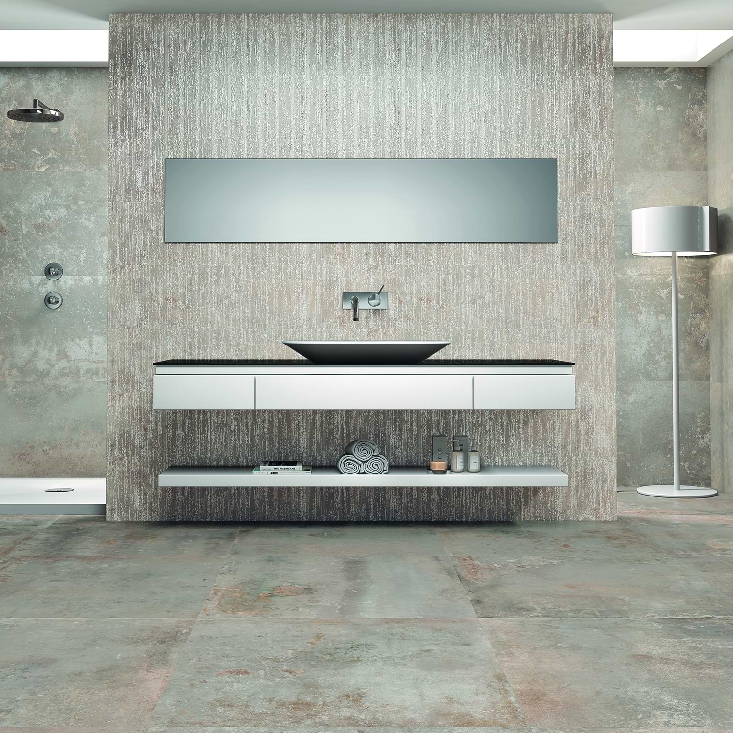 Shop Close Out - Stargate Deco Silver 12x48 Matte Porcelain