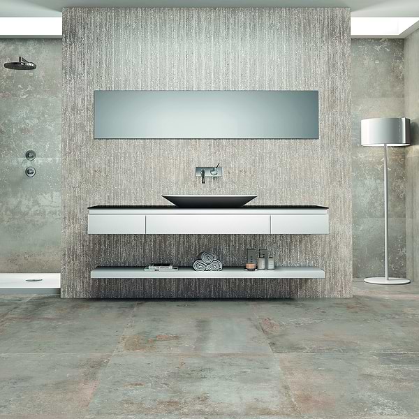 Stargate Deco Silver 12x48 Matte Porcelain
