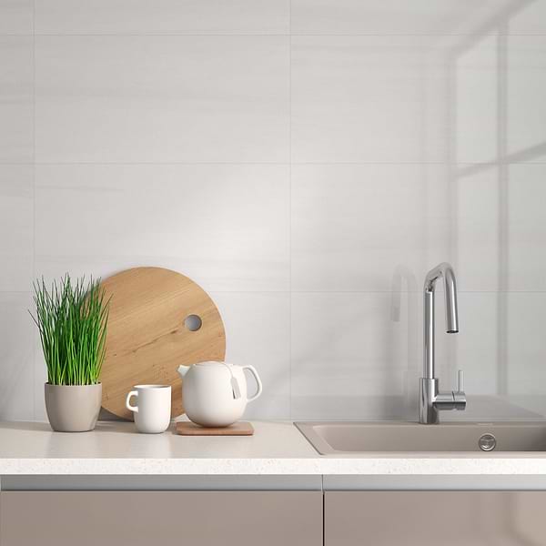 Marmo Dolomite Cream 12x24 Marble Look Polished Porcelain Tile