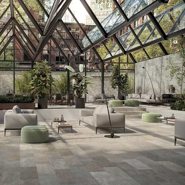 Hillmount Bluestone Full Color 24x48 Porcelain Paver Textured Porcelain