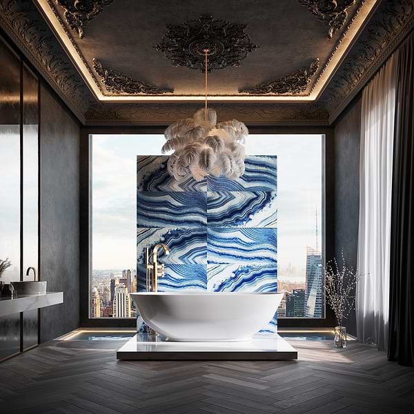 Close Out - Deco Agate Azul 24x48