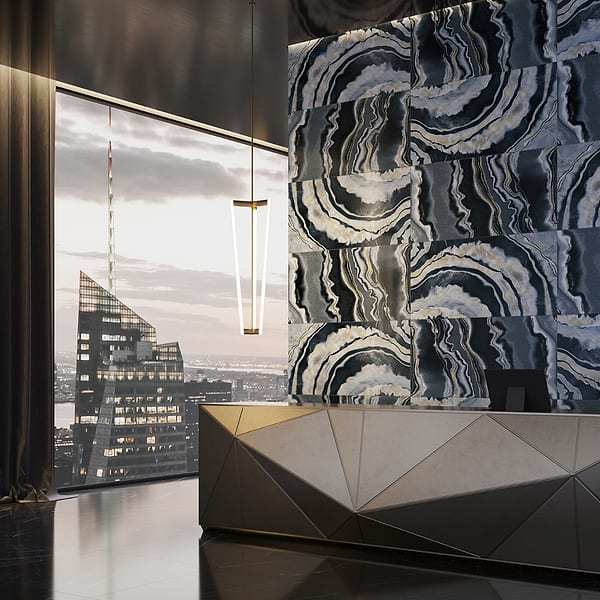 Close Out - Deco Agate Night 24x48