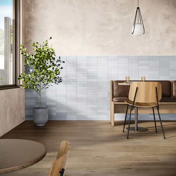 Myorka Blue 2x8 Mixed Finish Ceramic
