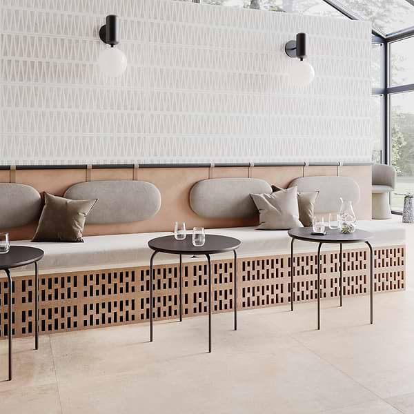 Kelani White 36x36 Matte Porcelain Tile