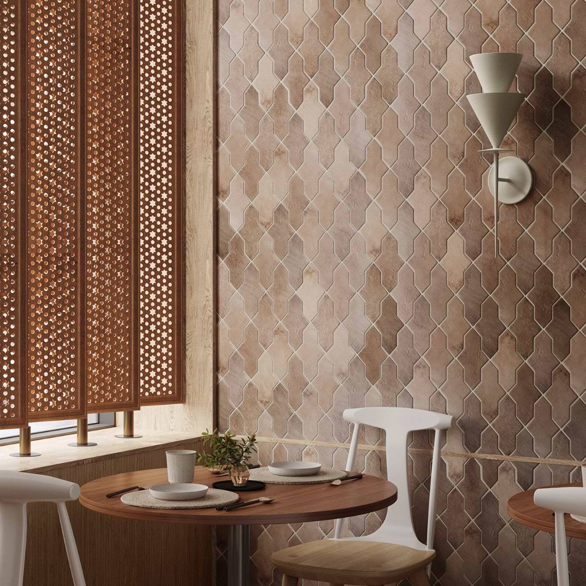 Shop Malta Cruz Taupe Terracotta Look Matte Porcelain Tile at