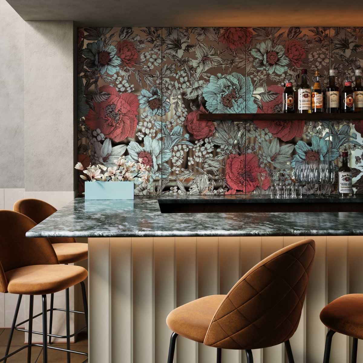 Shop Ambrosia Garnet 24x48 | SohoStudioCorp.com