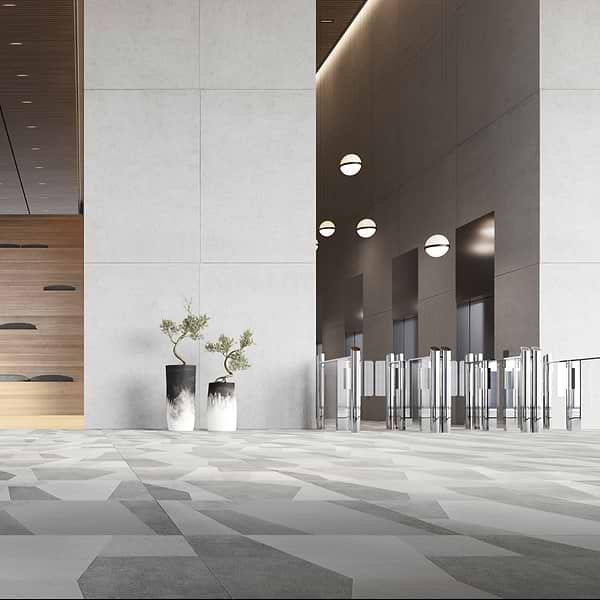 Palladiana Gray 24x24; in Gray Colorbody Porcelain; for Backsplash, Bathroom Floor, Bathroom Wall, Commercial Floor, Floor Tile, Kitchen Floor, Kitchen Wall, Outdoor Floor, Outdoor Wall, Pool Tile, Shower Floor, Shower Wall, Wall Tile; in Style Ideas Contemporary