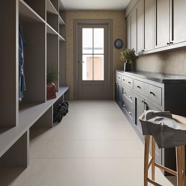 Motley Linen White 12x24; in White Color Body Porcelain; for Backsplash, Bathroom Floor, Bathroom Wall, Commercial Floor, Floor Tile, Kitchen Floor, Kitchen Wall, Outdoor Floor, Outdoor Wall, Pool Tile, Shower Floor, Shower Wall, Wall Tile