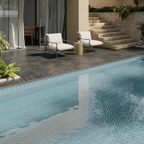 Esperito Earth Brown 24x36 Paver; in Color Body Porcelain; for Outdoor Floor, Pool Tile; in Style Ideas Contemporary, Rustic, Traditional, Transitional