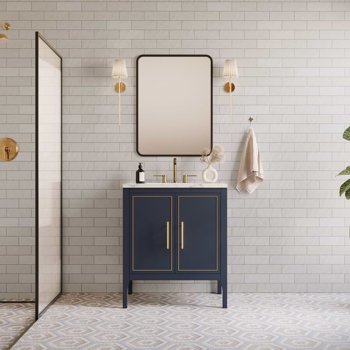 Shop Serena White 3x8 | SohoStudioCorp.com