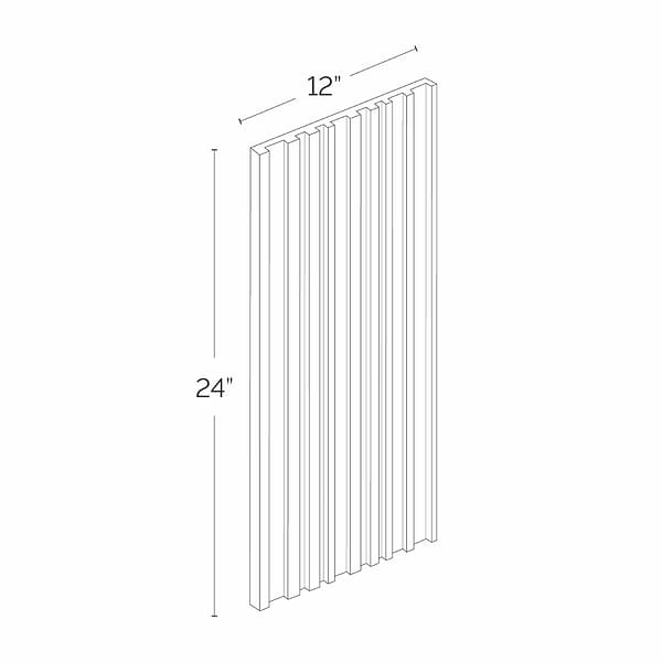 Carver Barcode Nero 12x24 Dimensional Polished  Marble