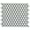 Simple 2.0 Rimmed Sage Gray 1" Hexagon Polished Porcelain Mosaic