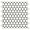 Simple 2.0 White 1" Circles Polished Porcelain Mosaic