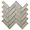 Metroville Seawater Gray 1.5x4 Herringbone Matte Porcelain Mosaic
