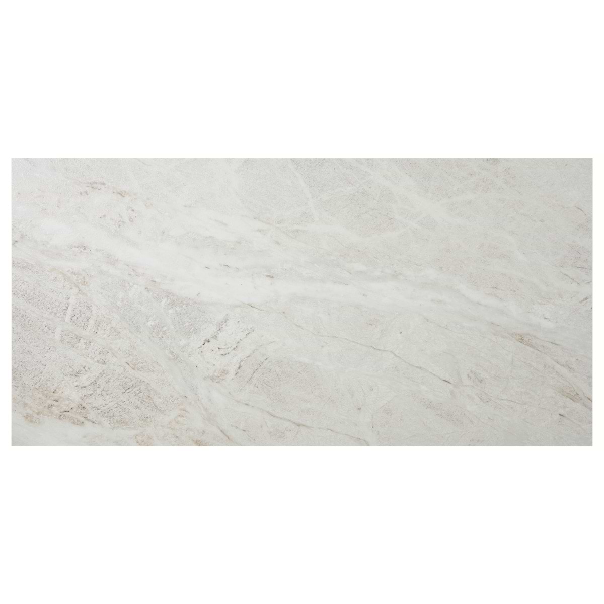 Monarx Ivory White 24x48 Satin Porcelain Tile 