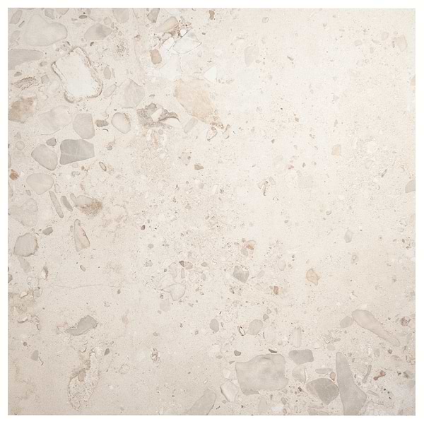 Renoir Grande Avorio Cream 36x36 Semi-Polished Porcelain; in Beige & Cream Color Body Porcelain; for Backsplash, Bathroom Floor, Bathroom Wall, Commercial Floor, Floor Tile, Kitchen Floor, Kitchen Wall, Outdoor Wall, Shower Wall, Wall Tile; in Style Ideas Contemporary, Industrial, Modern