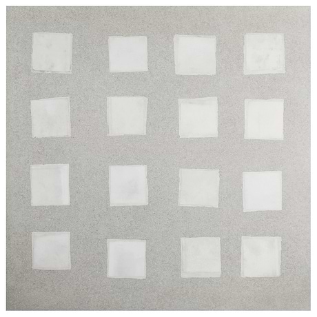 Tessira Fossil Gray Deco Semi-Polished Porcelain Tile 36x36