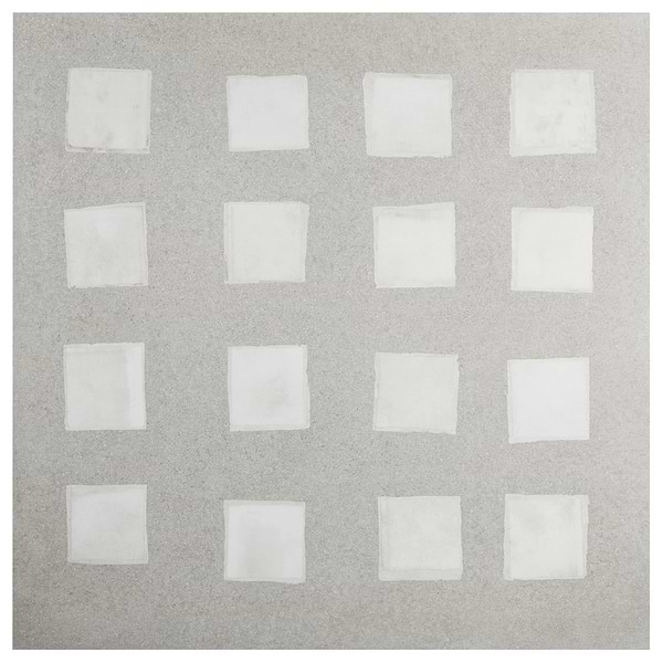 Tessira Fossil Deco Semi-Polished Porcelain Tile 36x36; in Gray Through Body Porcelain; for Backsplash, Bathroom Floor, Bathroom Wall, Floor Tile, Kitchen Floor, Kitchen Wall, Outdoor Wall, Shower Wall, Wall Tile; in Style Ideas Contemporary, Mid Century, Modern