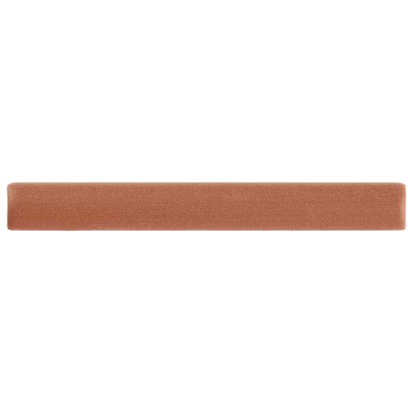 Stacy Garcia Artigo Clay Terracotta .5x5 Matte Ceramic 1/4 Round Bullnose; in Terracotta White Body Ceramic; for Backsplash, Bathroom Wall, Kitchen Wall, Shower Wall, Wall Tile; in Style Ideas Craftsman, Mid Century, Traditional, Transitional