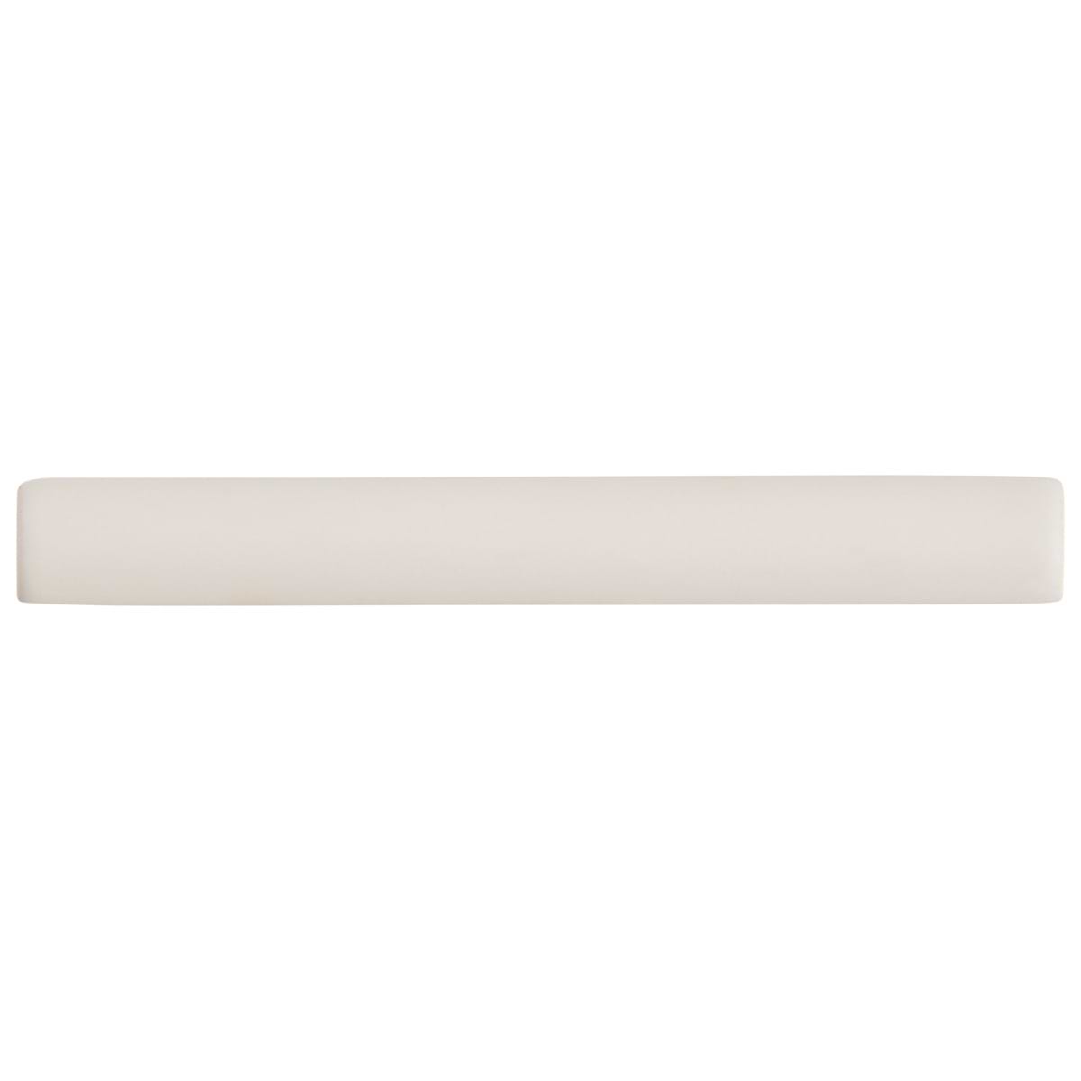 Stacy Garcia Artigo White .5x5 Matte Ceramic 1/4 Round Bullnose