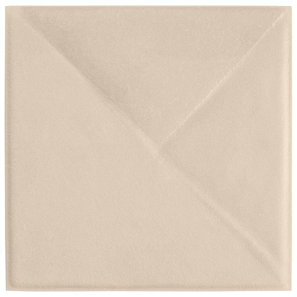 Stacy Garcia Artigo Deco Taupe 5x5 Textured Matte Ceramic Tile