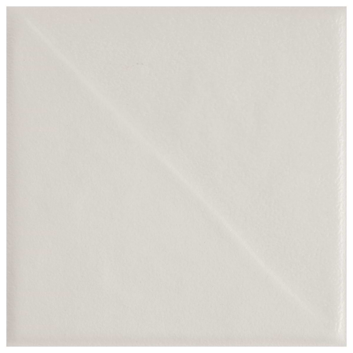 Stacy Garcia Artigo Deco White 5x5 Textured Matte Ceramic Tile