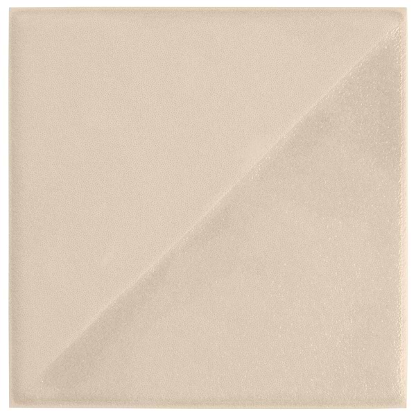 Stacy Garcia Artigo Deco Taupe 5x5 Textured Matte Ceramic Tile