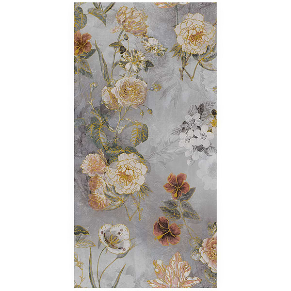 Paula Purroy Musee Dalia Vintage 24x48 Artisan Decor Porcelain Tile