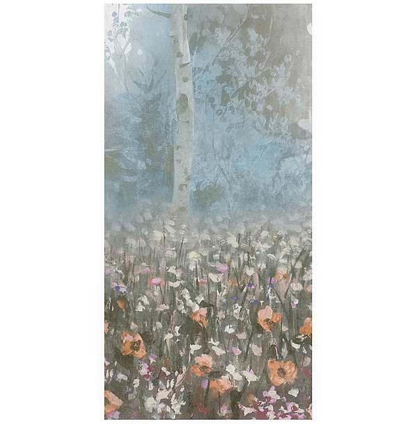 KIT- Paula Purroy Musee Secret Forest 24x48 Artisan Decor Mural Porcelain Tile