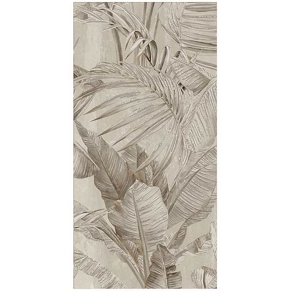 KIT- Paula Purroy Musee Golden Field Ivory 24x48 Artisan Decor Mural Porcelain Tile