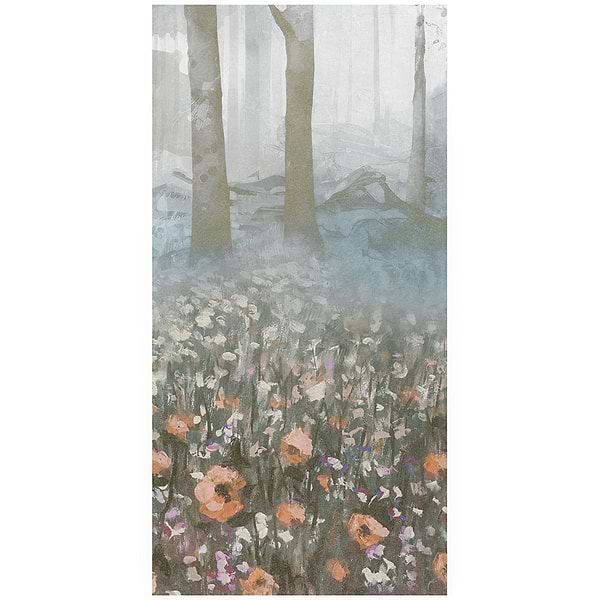 KIT- Paula Purroy Musee Secret Forest 24x48 Artisan Decor Mural Porcelain Tile