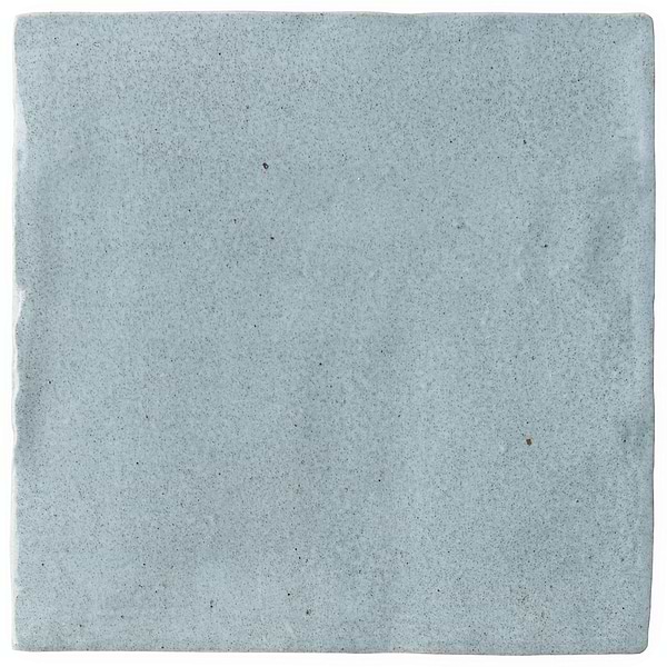 Serena Sky Blue 4x4 Glossy Ceramic Tile