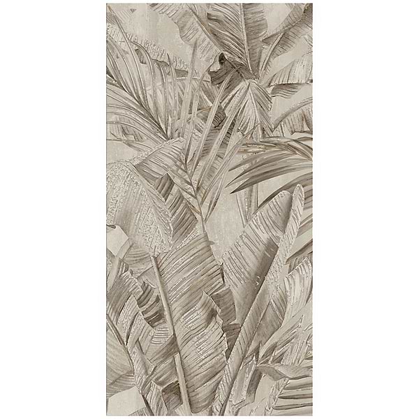 KIT- Paula Purroy Musee Golden Field Ivory 24x48 Artisan Decor Mural Porcelain Tile