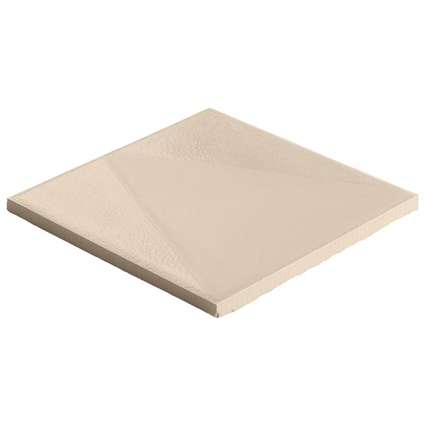 Stacy Garcia Artigo Deco Taupe 5x5 Textured Matte Ceramic Tile; in Taupe White Body Ceramic; for Backsplash, Bathroom Wall, Kitchen Wall, Shower Wall, Wall Tile; in Style Ideas Craftsman, Mid Century, Traditional, Transitional