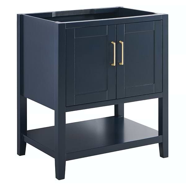 Close Out - Sheraton 30" Navy Vanity (Counter Sold Separately)