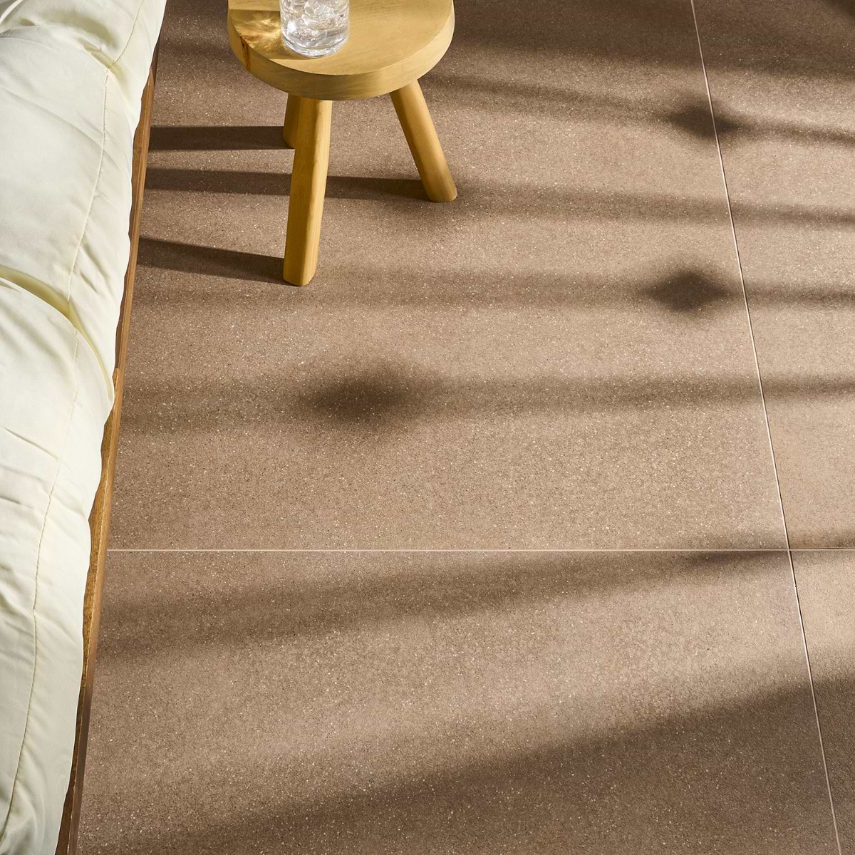 Shop Tessira Sienna Terracotta Semi-Polished Porcelain Tile 36x36