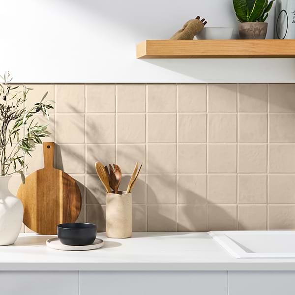 Stacy Garcia Artigo Taupe 5x5 Matte Ceramic Tile