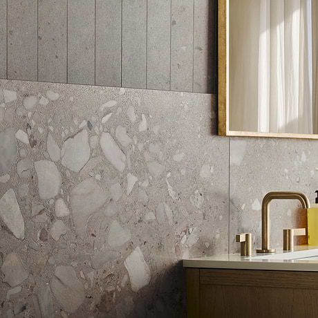 Renoir Grande Taupe Gray 36x36 Semi-Polished Porcelain