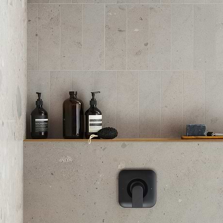 Renoir Petite Warm Gray 4x12 Matte Porcelain