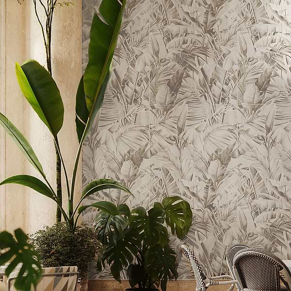 KIT- Paula Purroy Musee Golden Field Ivory 24x48 Artisan Decor Mural Porcelain Tile