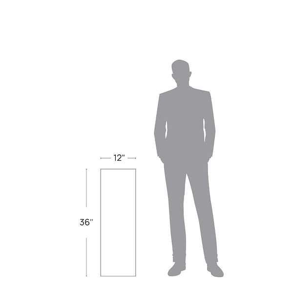 Kelani Flower Taupe 12x36 Textured Mixed Finish Matte Ceramic Tile