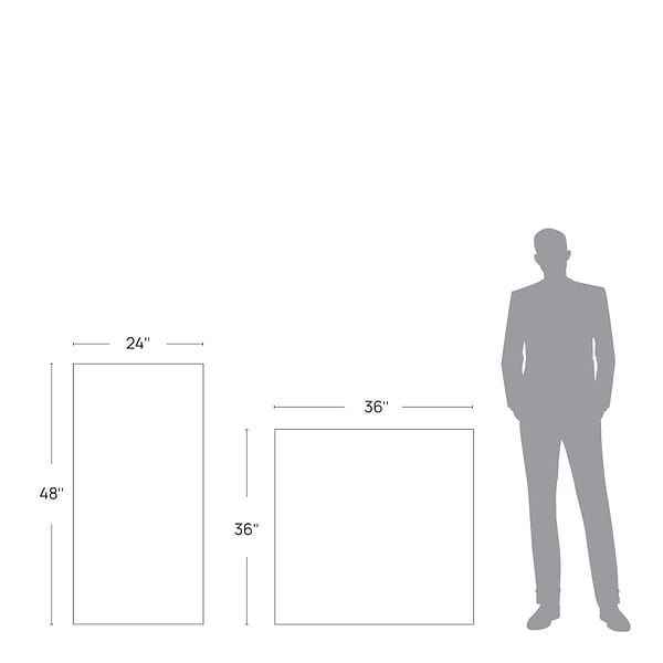 Kelani White 36x36 Matte Porcelain Tile