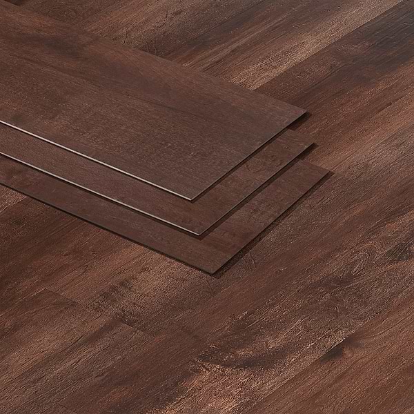 Mercer Oregon Maple Tualatin 6x48 - 2.0mm/12mil Wear Layer - Glue Down; in Brown Luxury Vinyl; for Bathroom Floor, Floor Tile, Kitchen Floor; in Style Ideas Classic, Contemporary, Cottage, Industrial, Mid Century, Modern, Traditional, Transitional