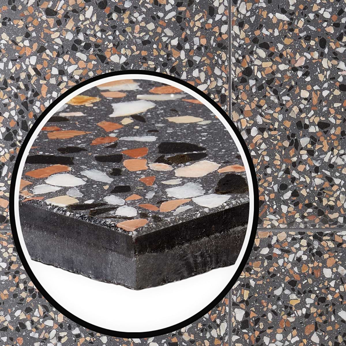 Marmi Terrazzo Paradiso 16x16 Polished 