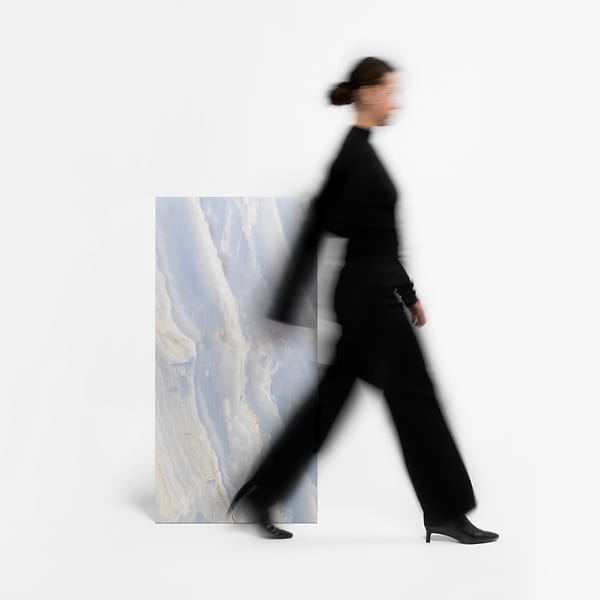 Luna Onyx Opera Blue Polished 24x48 Polished Porcelain