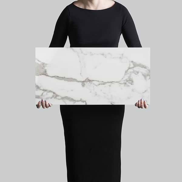 Lithe Statuario Valley 12x24 Polished Porcelain