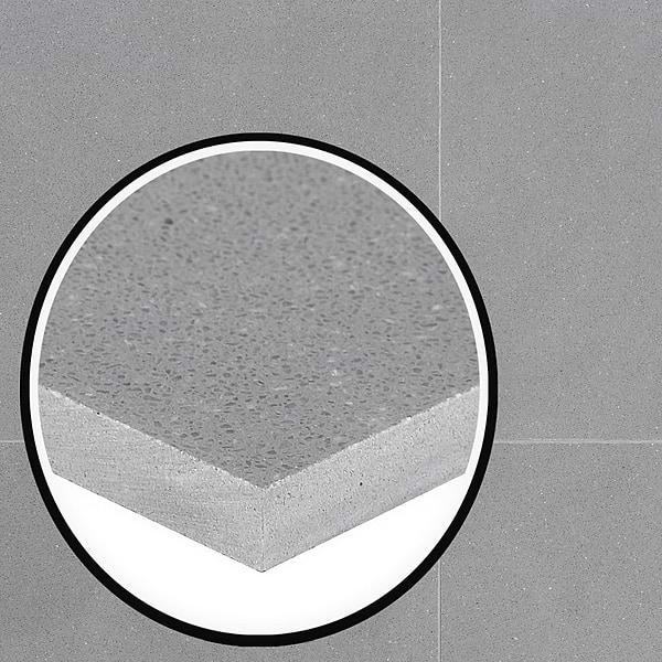 Italy Terrazzo Dolce Gris Gray 24x24 Honed Terrazzo Tile