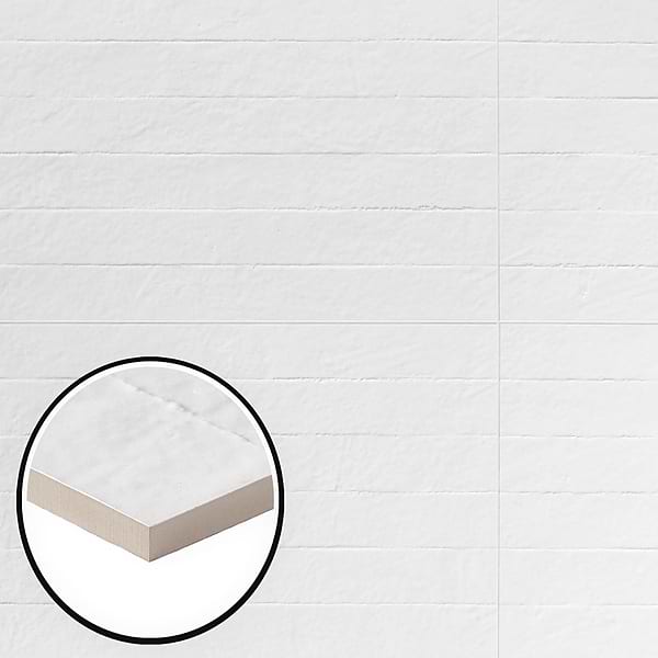 Angela Harris Walsh Tobruk Snow 12x36 Matte  Ceramic