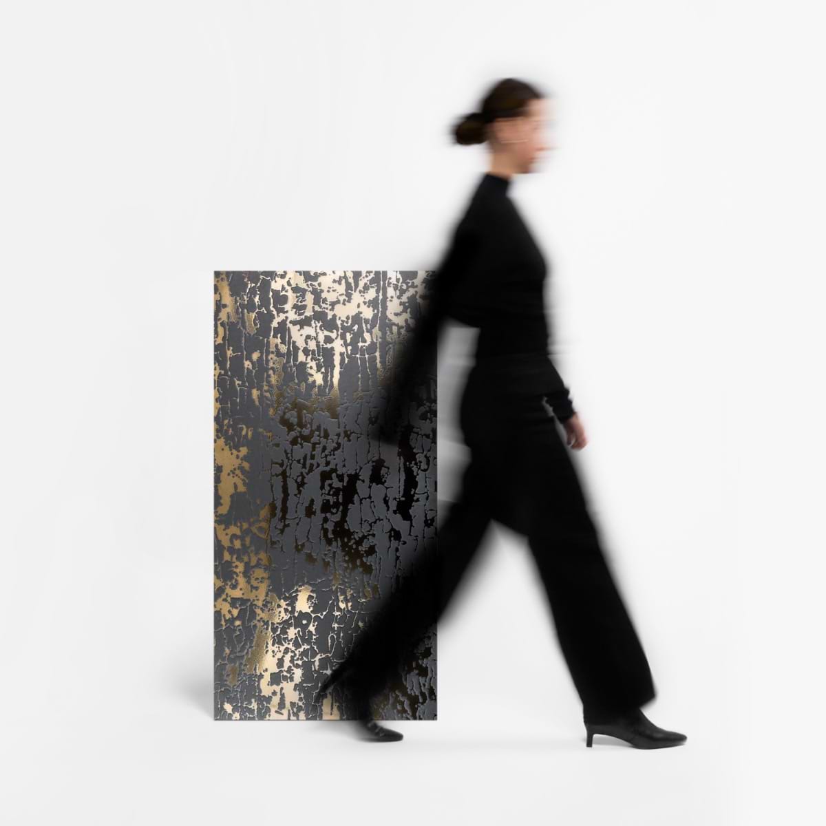 Shop Art Abstract Nero 24x48 | SohoStudioCorp.com